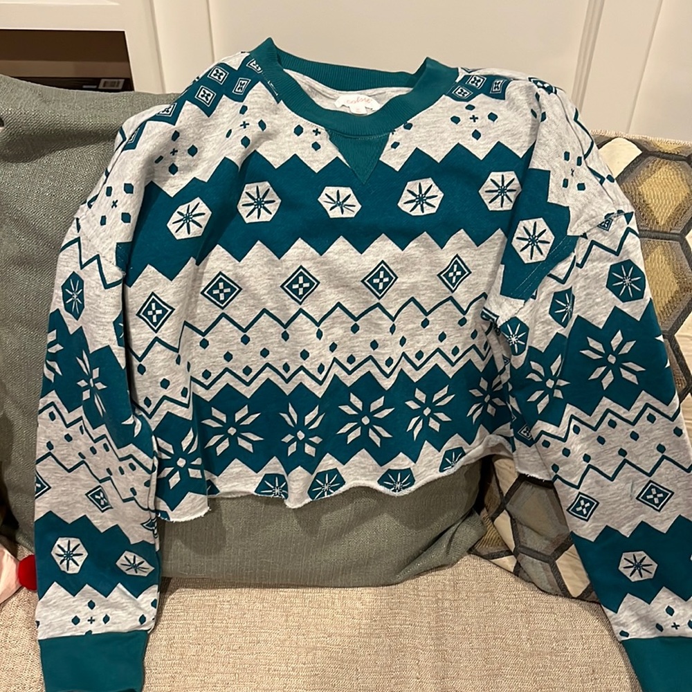 Brand new Colsie cropped sweatshirt! Tags still on!